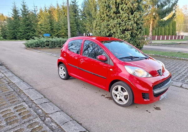 Peugeot 107 cena 13500 przebieg: 73000, rok produkcji 2010 z Alwernia małe 92